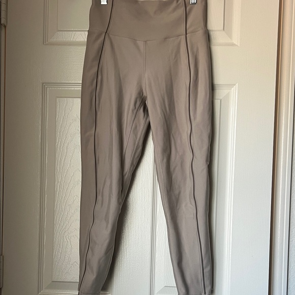 YPB Pants - YPB Taupe High-Waisted Leggings